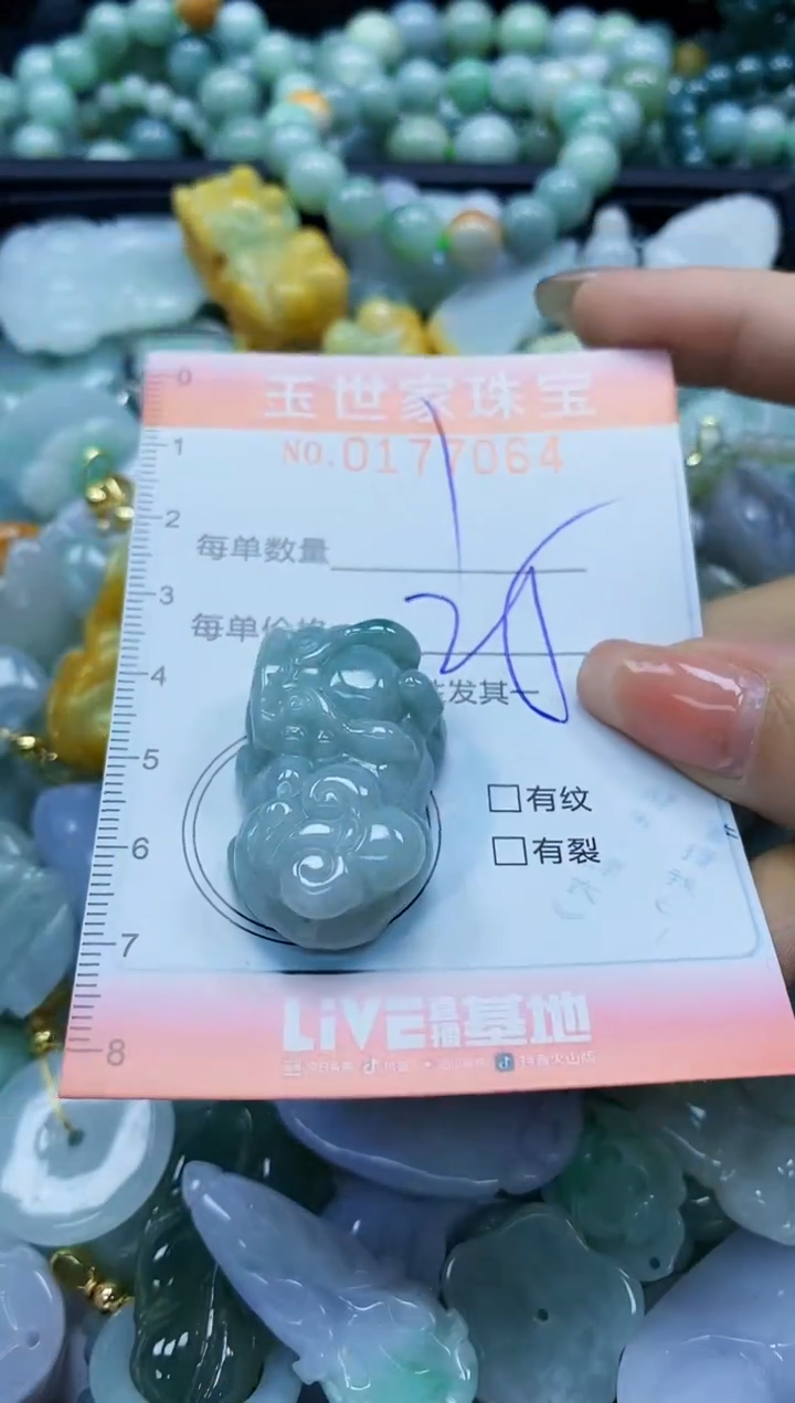 【闪购商品】翡翠颈饰未镶嵌闪购0177064