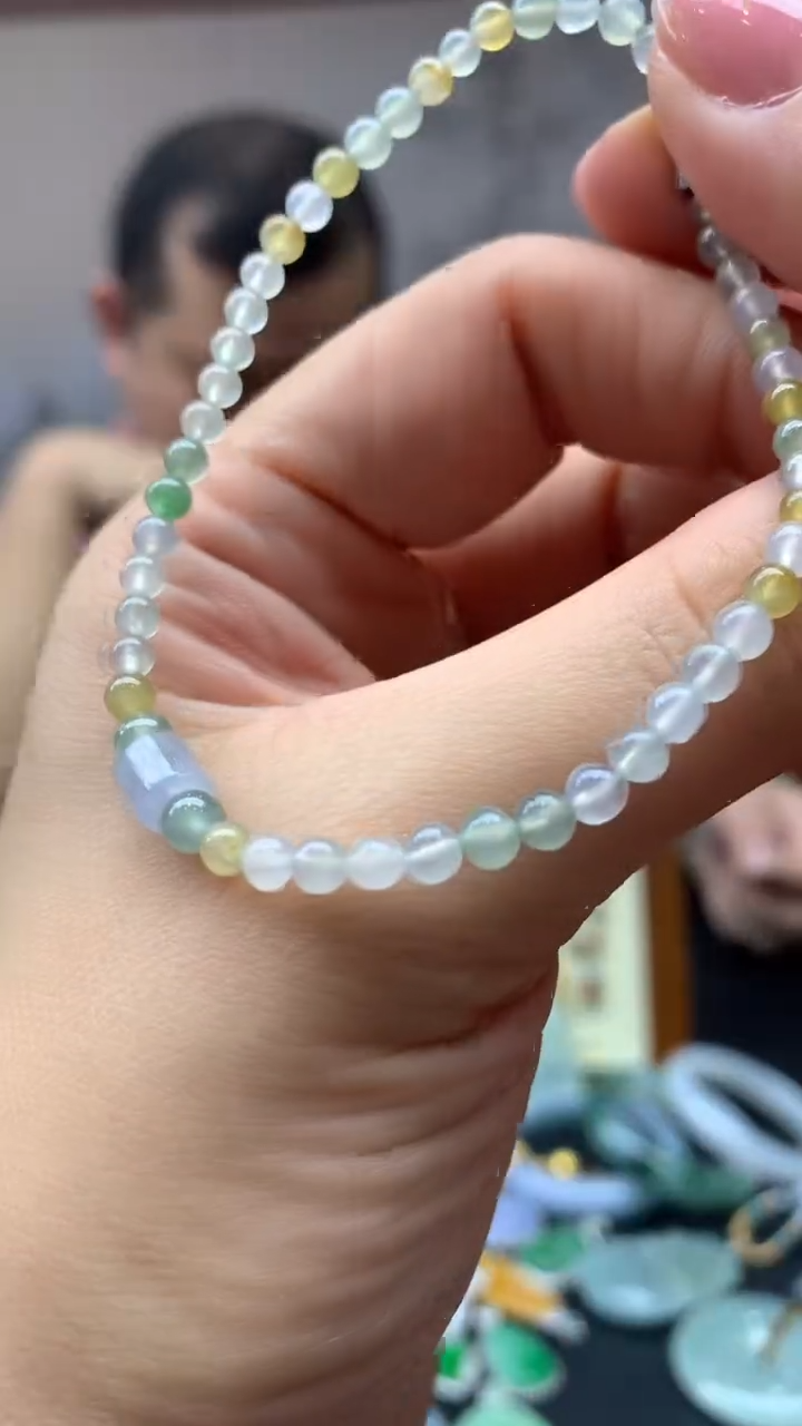 【闪购商品】翡翠手串未镶嵌20-天然翡翠