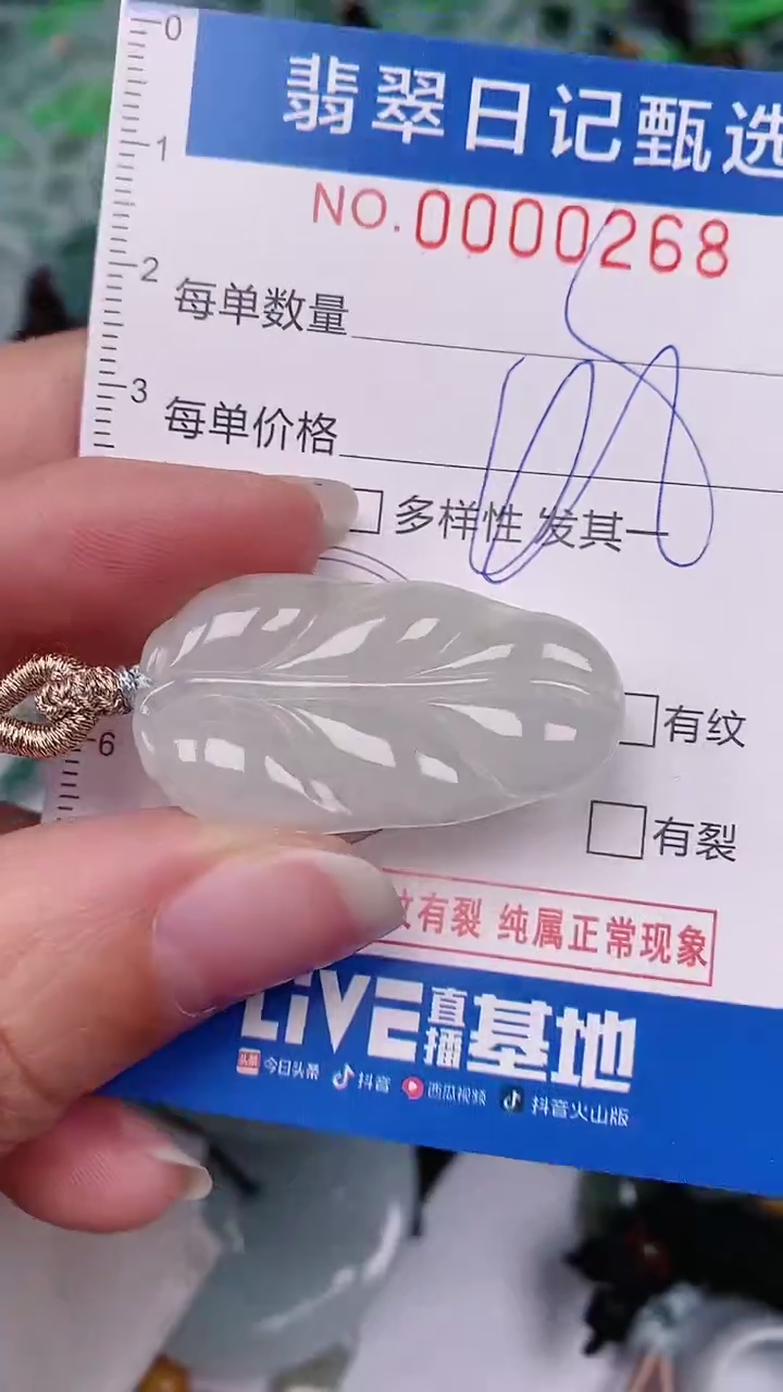 【闪购商品】翡翠颈饰未镶嵌00000268