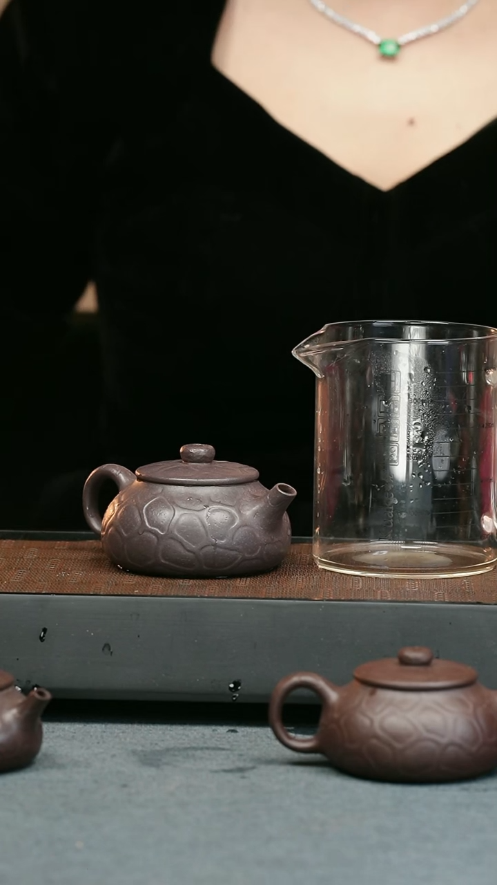 【闪购商品】紫砂茶壶五堂 守拙-天青泥-145cc