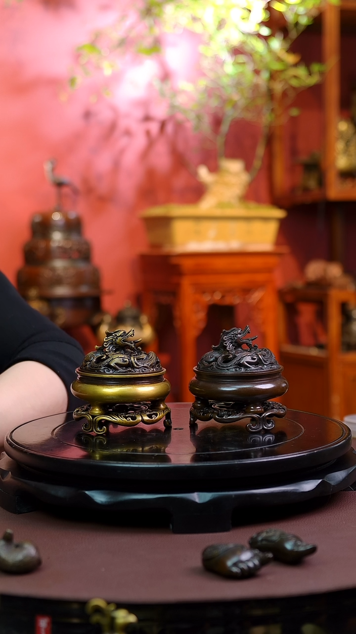 【闪购商品】龙腾四海熏香炉          