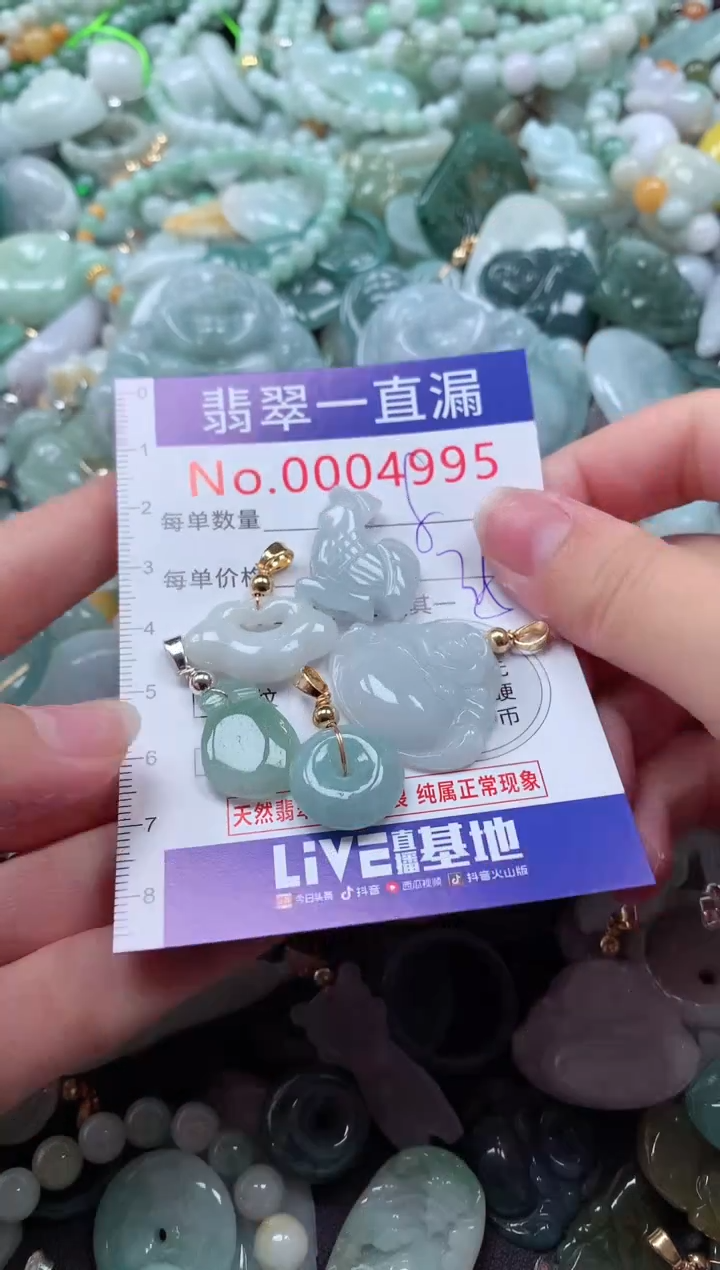 翡翠未镶嵌吊坠(不含链)4995