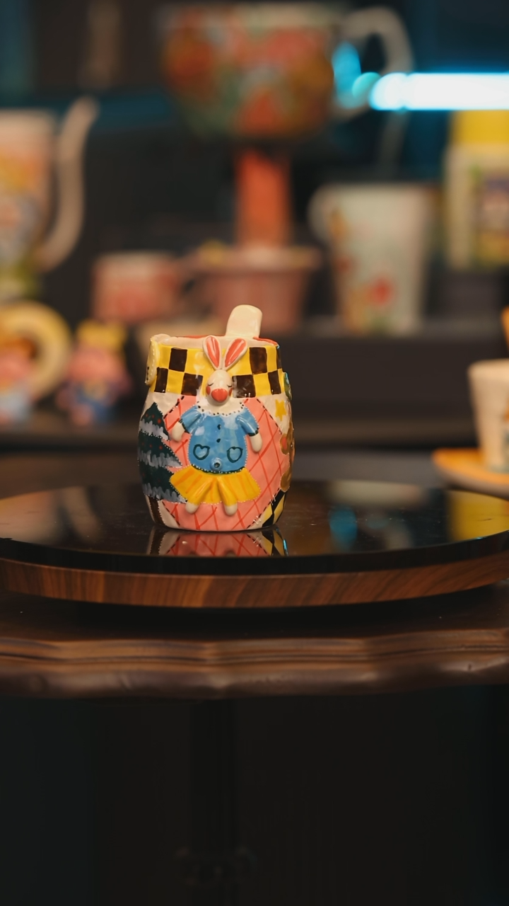 【闪购商品】摆件景德镇釉下彩绘设计师款陶瓷