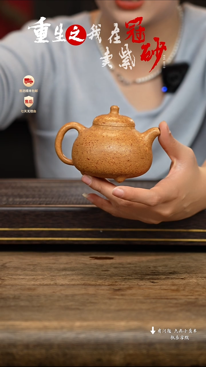 【闪购商品】紫砂茶壶冠砂茶器19