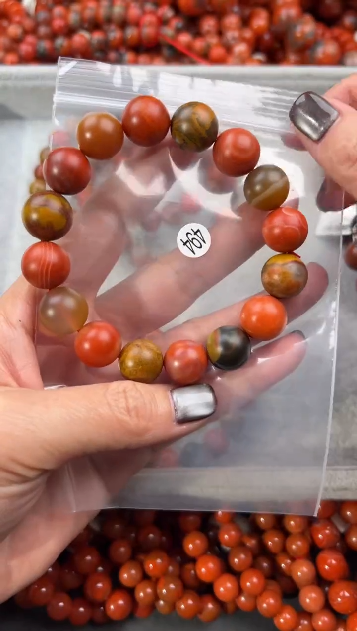 未镶嵌手串南红玛瑙13+