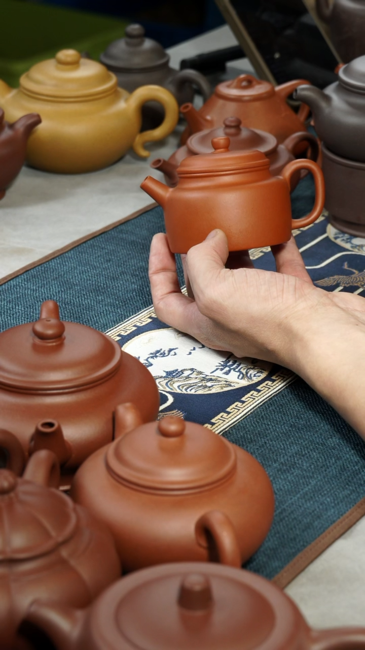 【闪购商品】紫砂茶壶朱泥德钟茶壶