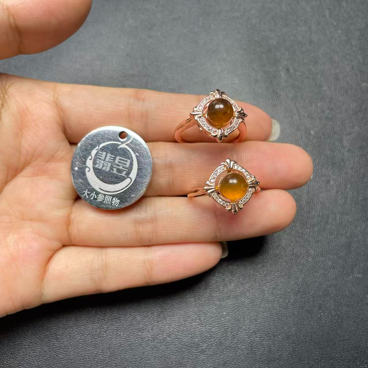 翡昱-N15-63915-琥珀戒指-多样性发其一