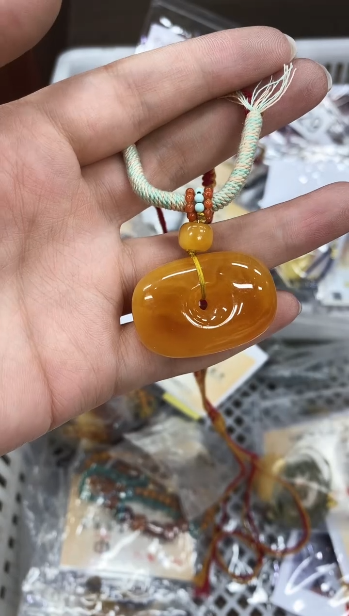 未镶嵌颈饰蜜蜡多样性发一件647