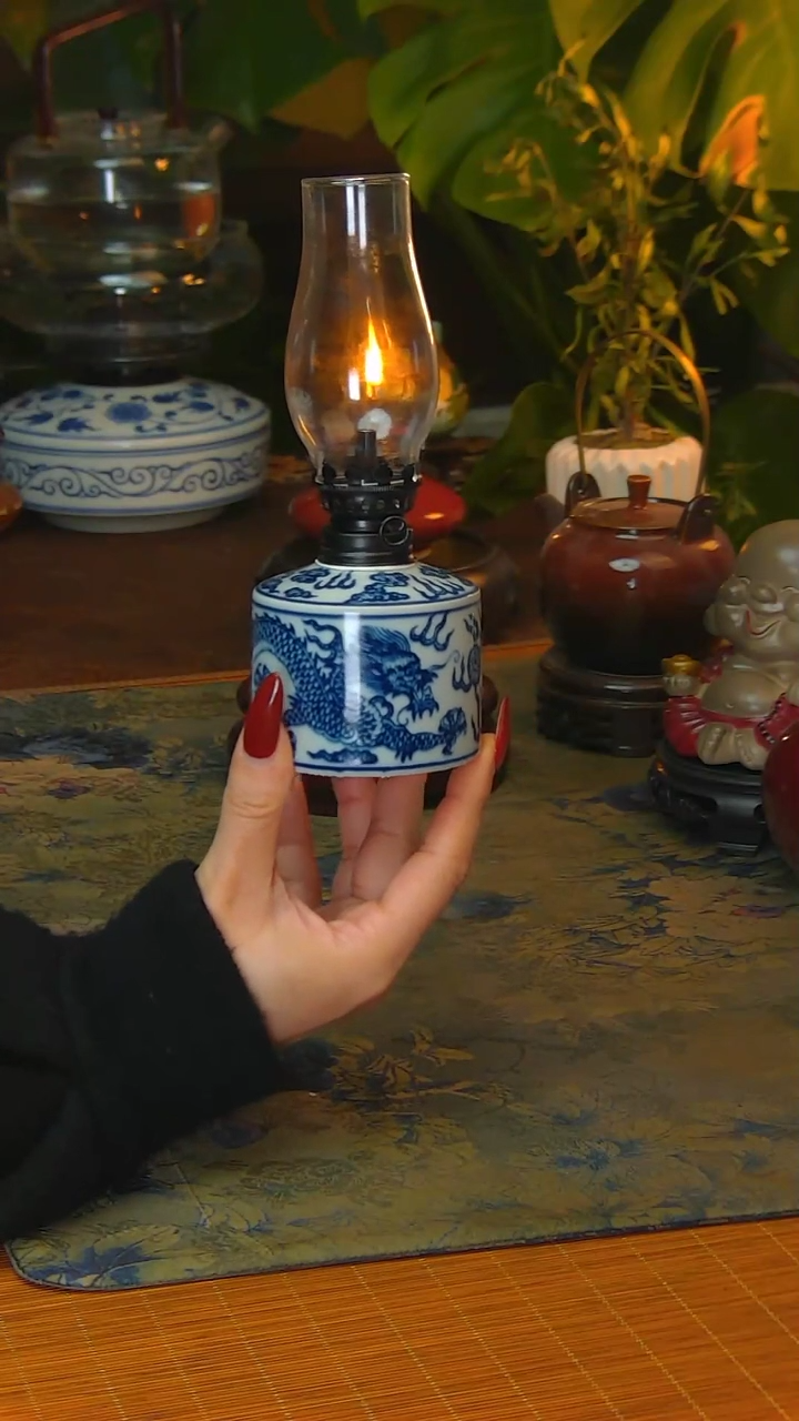 【闪购商品】景德镇陶瓷灯摆件