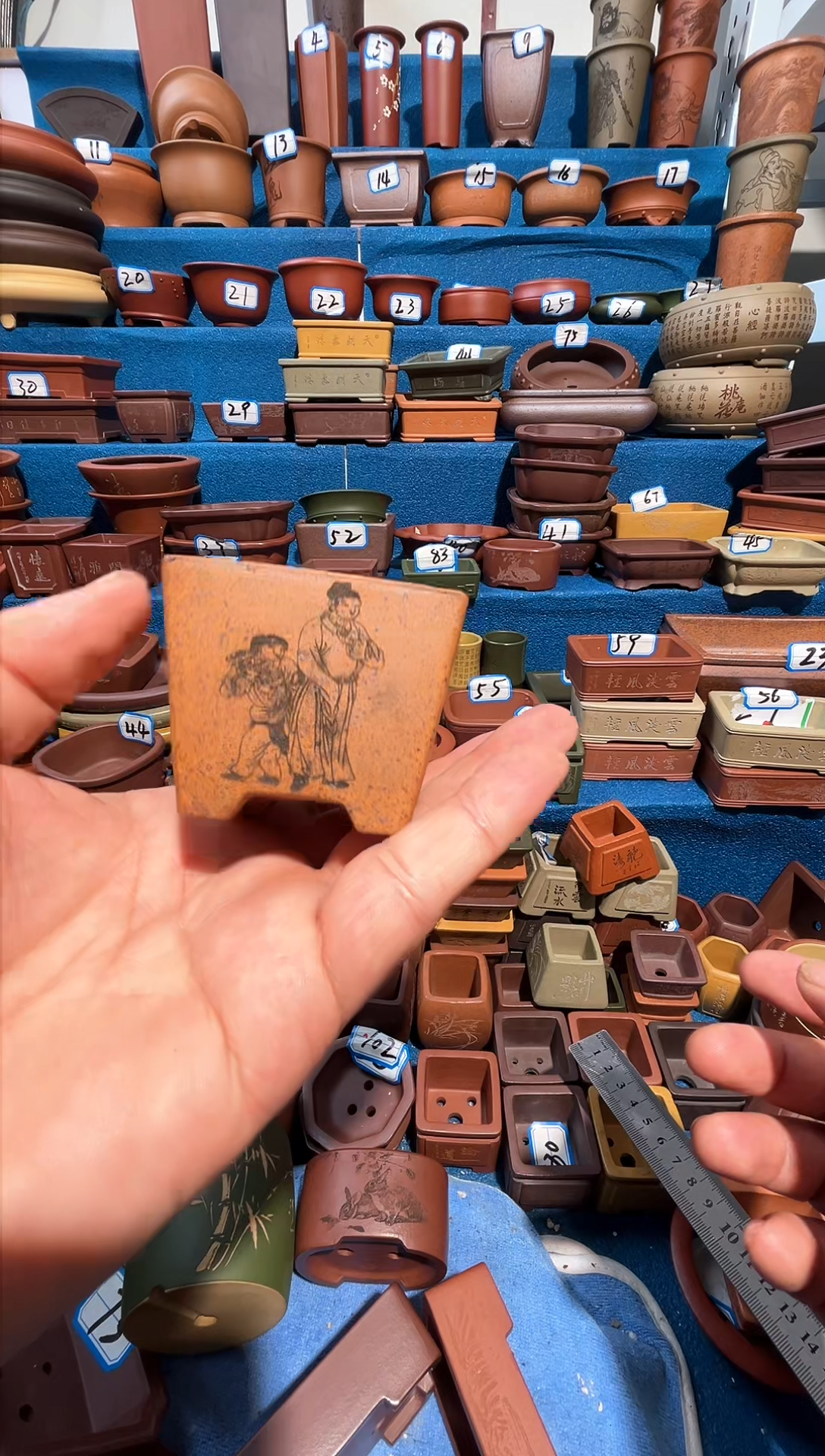 【闪购商品】紫砂紫砂花盆5.5*4