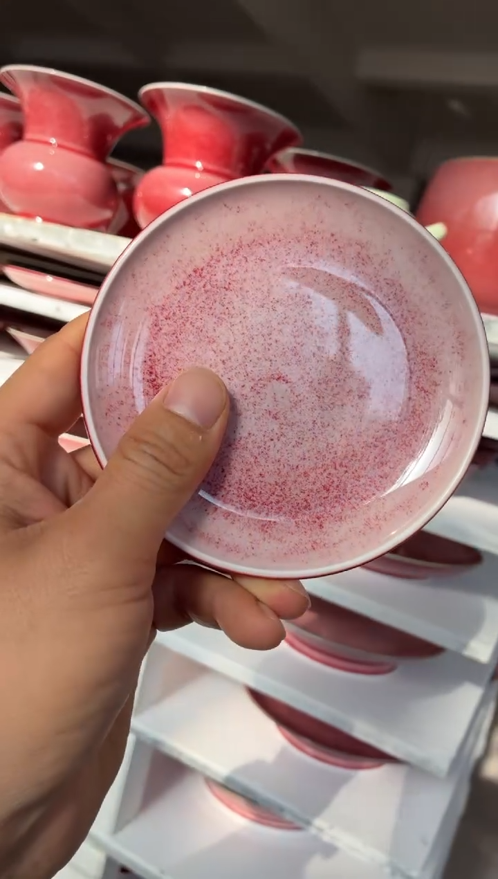 瓷片10杯垫手工景德镇上庄陶瓷闪购