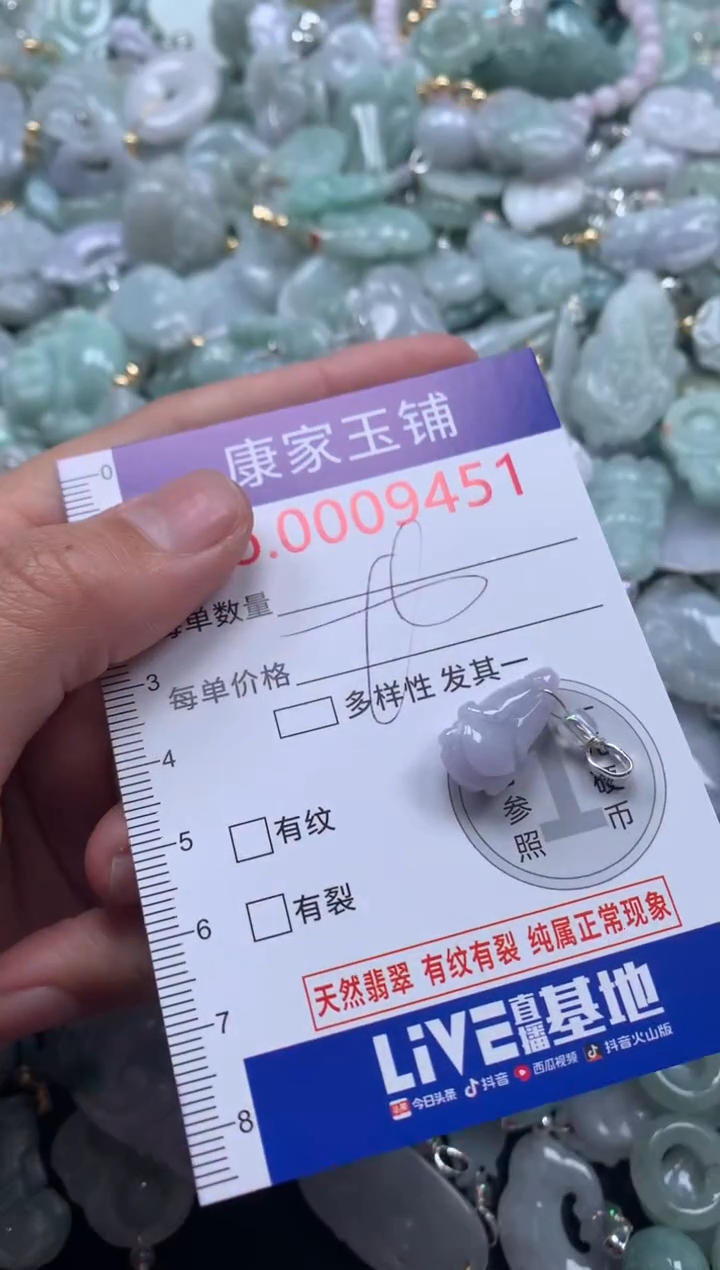 颈饰未镶嵌翡翠9451