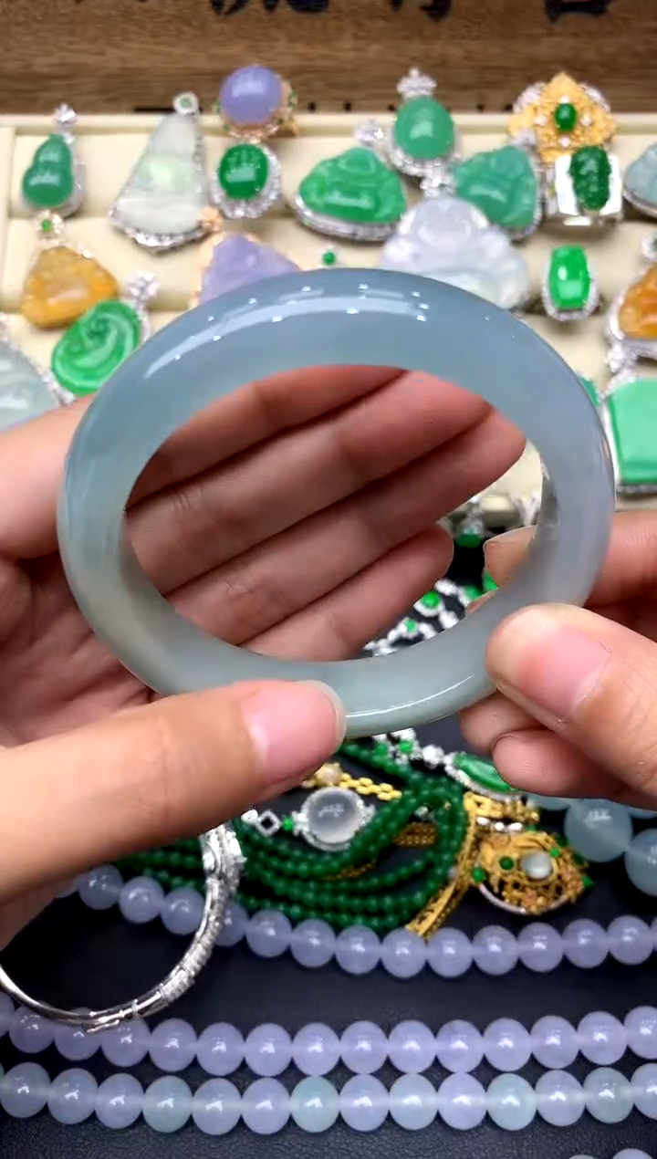 【闪购商品】翡翠手镯未镶嵌125-中国好珍宝