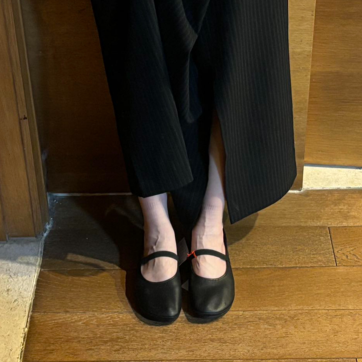 【断码清货】优雅舒适手工皮质芭蕾舞鞋单鞋24029