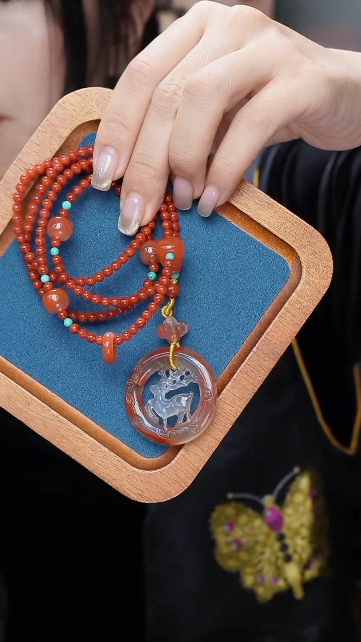 【闪购商品】南红玛瑙吊坠未镶嵌吊坠