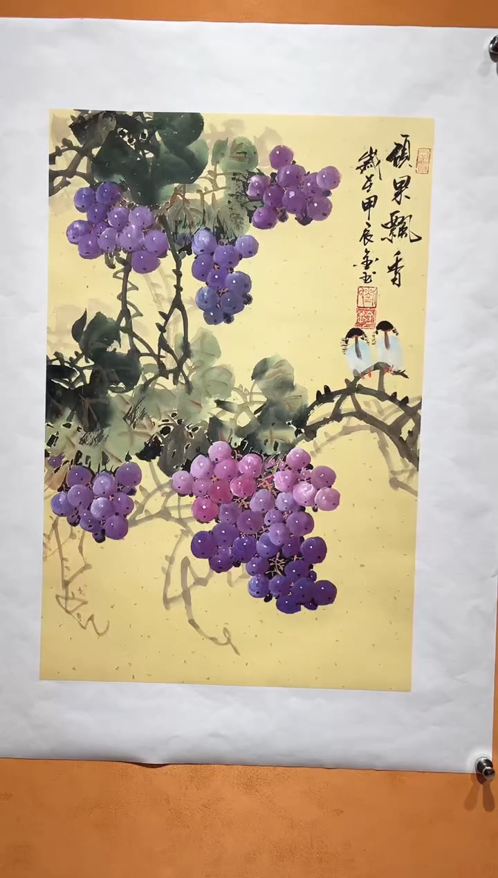 国画刘金玉老师亲笔手绘