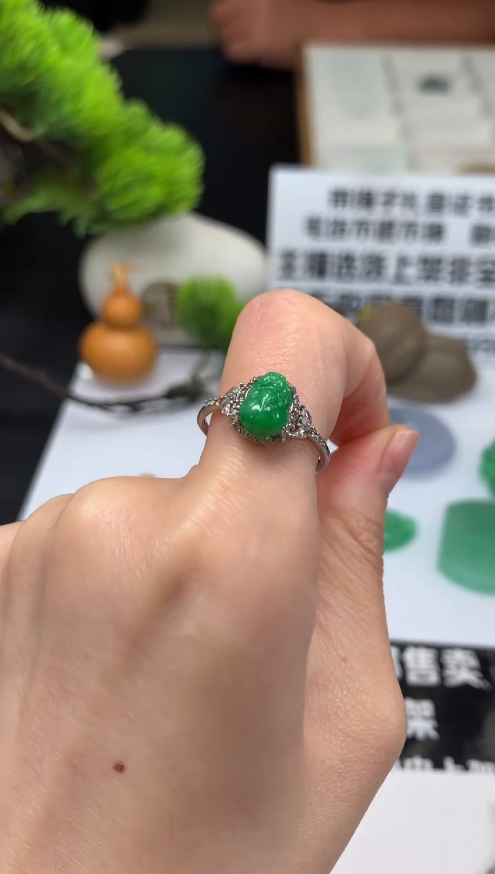 颈饰未镶嵌翡翠璨**璨---100654