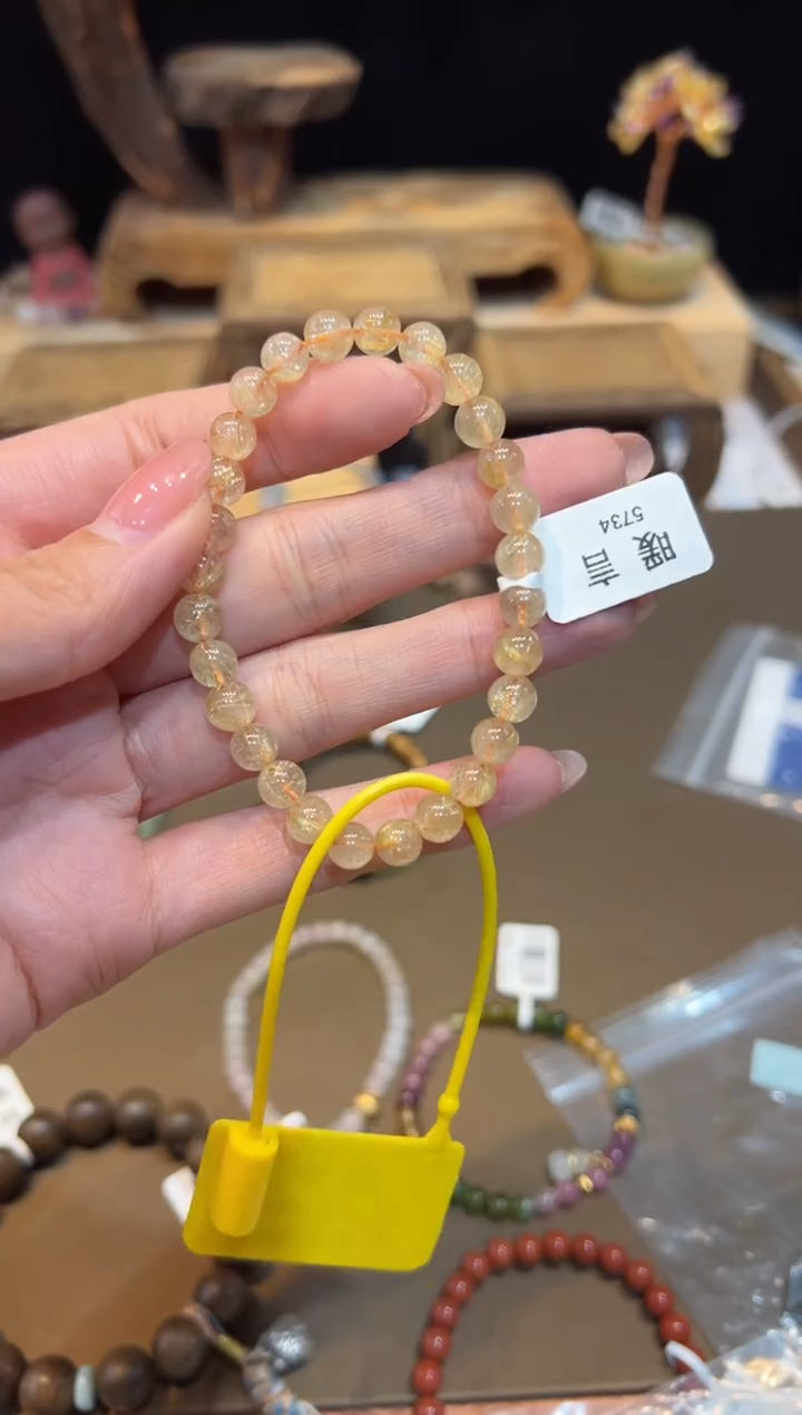 水晶手链未镶嵌手饰@@