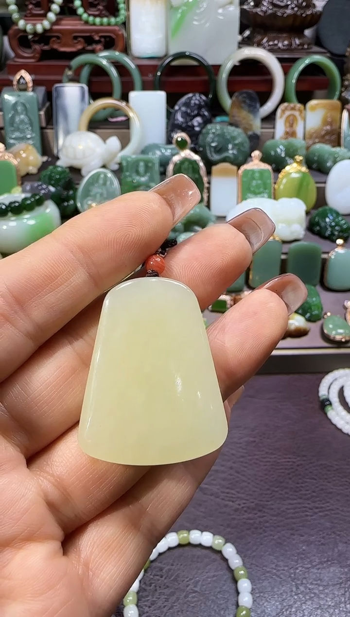 未镶嵌和田玉挂件 【宏1225】17