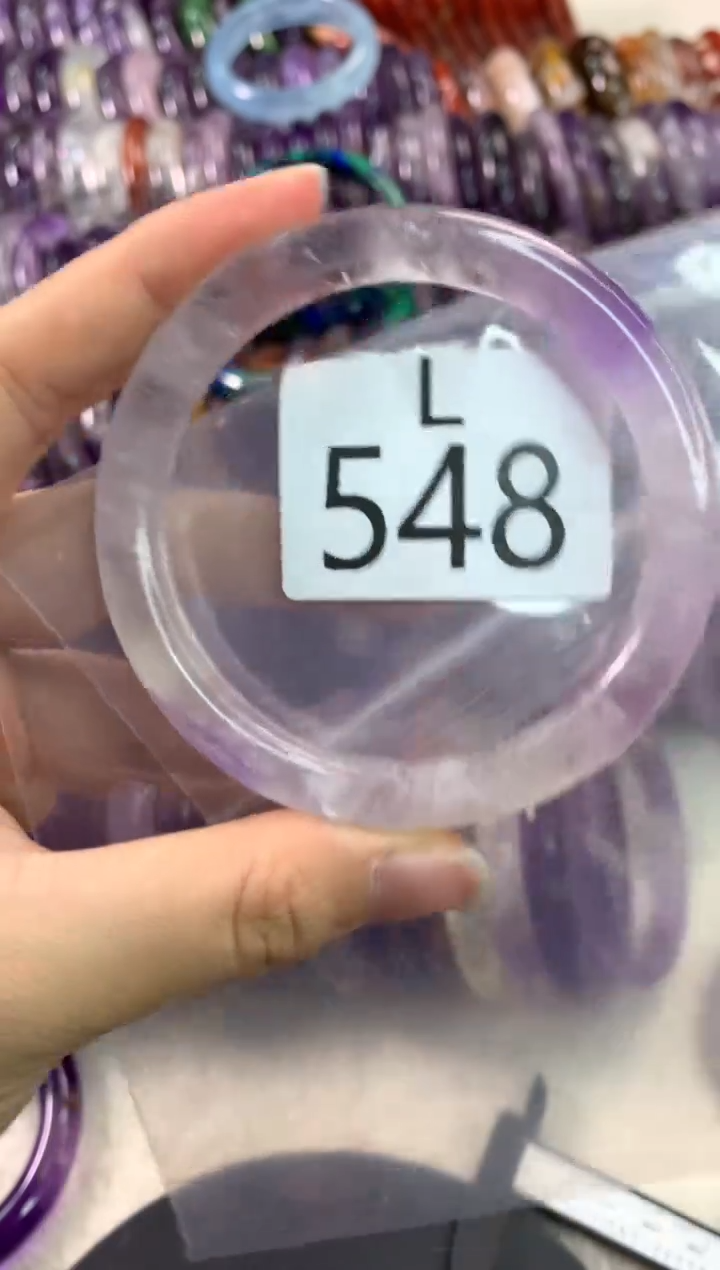 【闪购商品】水晶水晶手镯L未镶嵌548-56