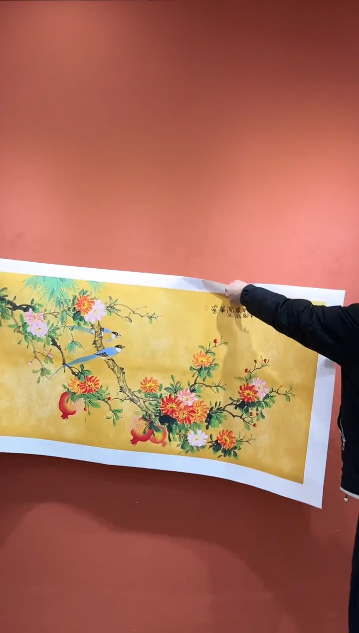 【闪购商品】国画郑乐华绘画手绘作品16-12