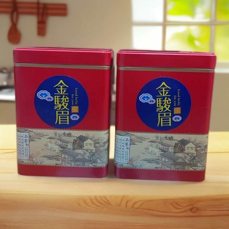飞鹤圆罐-金骏眉30克X2罐   蜜香薯香罐装口粮茶多款罐子随机发