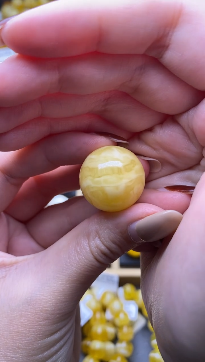 【闪购商品】琥珀裸石未镶嵌大小姐珠宝严选55