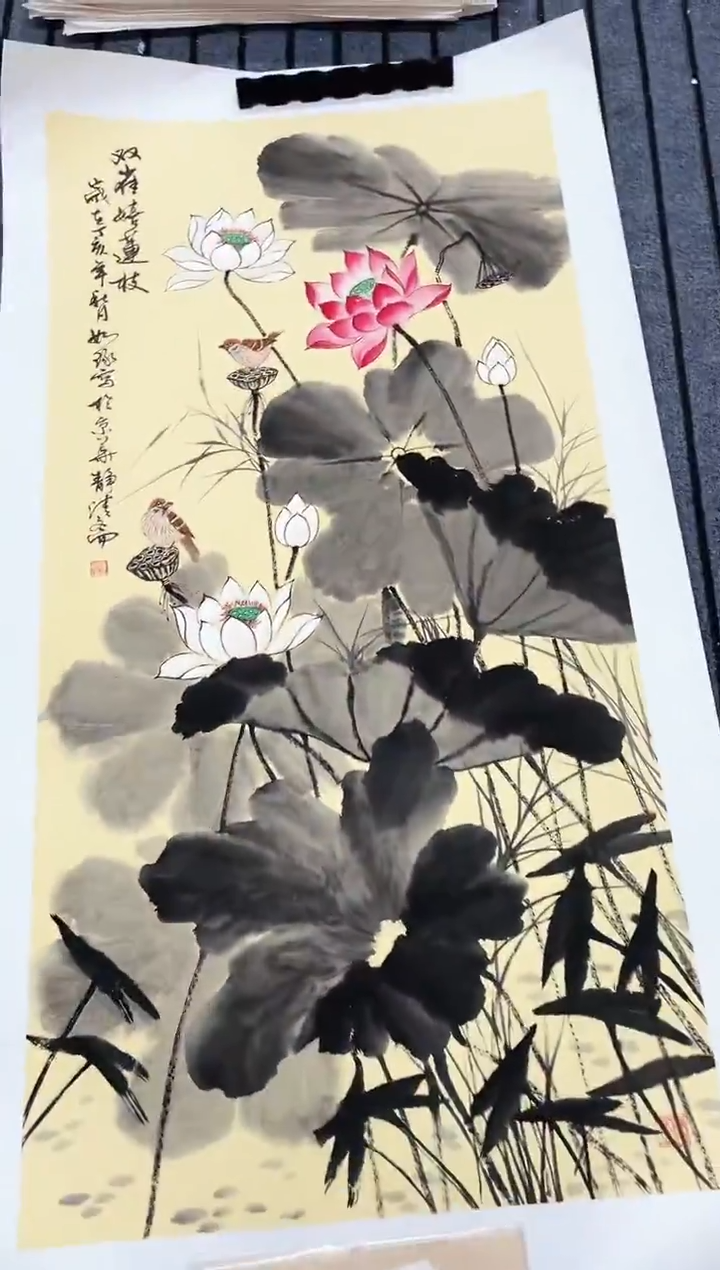 精品国画花鸟作品