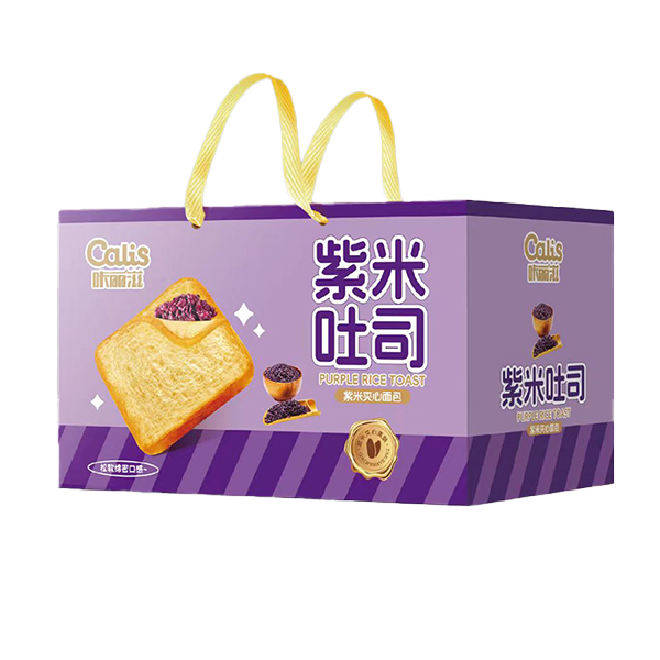 【喜盈门】咔丽滋紫米面包礼盒1500g/1提