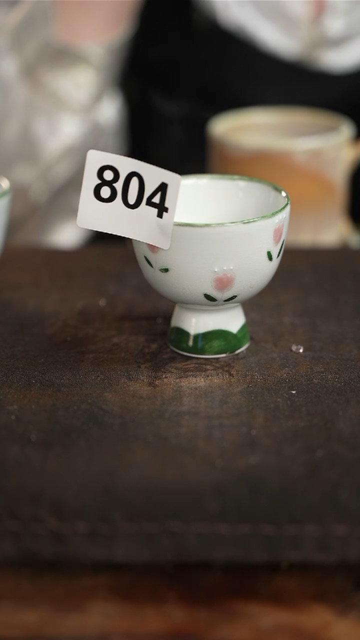 【闪购商品】杯804等烟雨陶瓷手作主人杯
