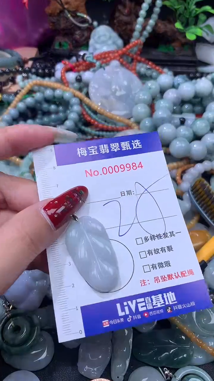 颈饰未镶嵌翡翠翡翠A货 多样性发其一