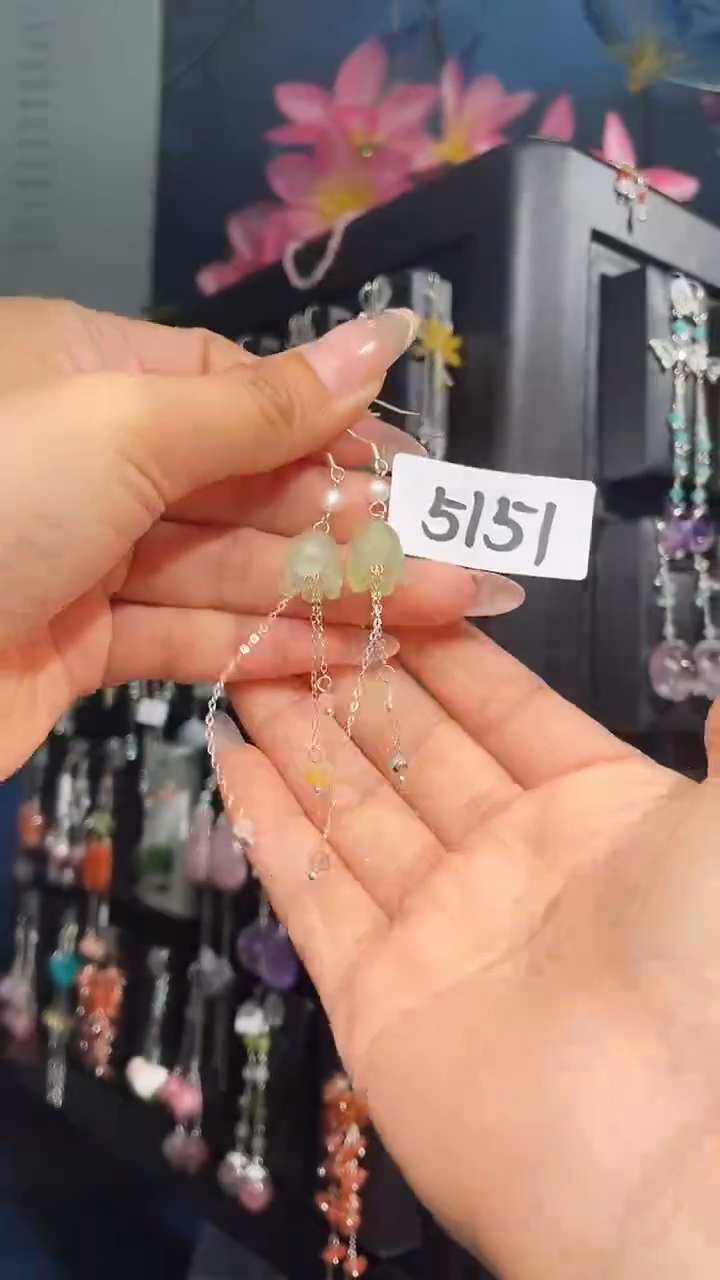 银S925镶嵌耳饰紫晶喜欢拍