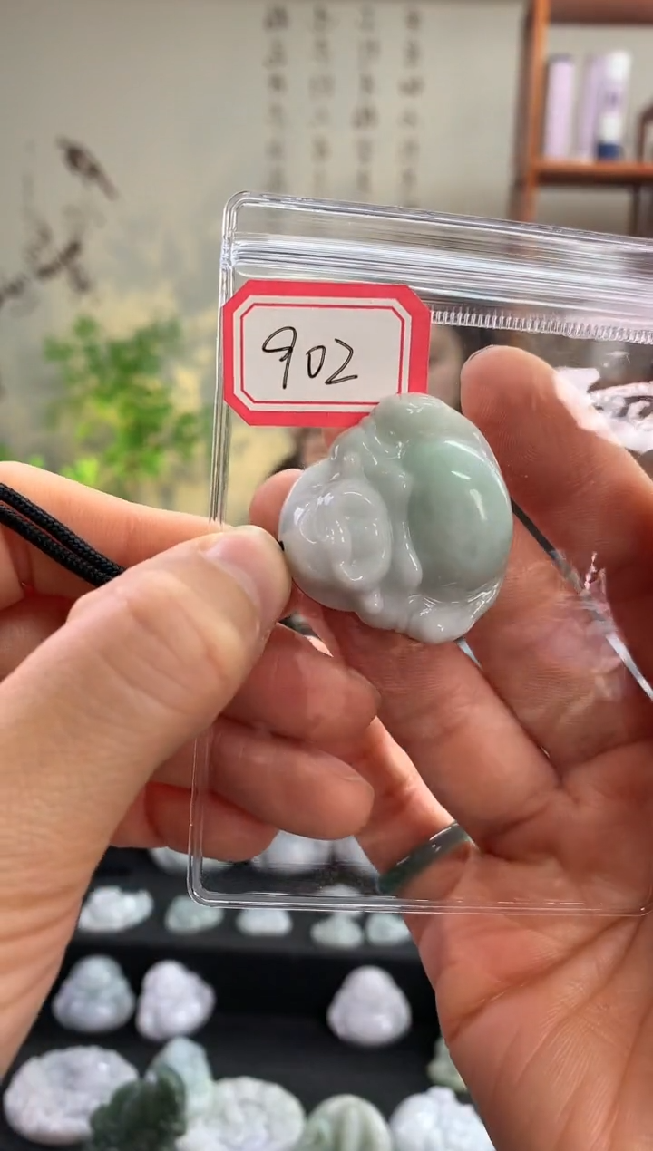 【闪购商品】翡翠颈饰未镶嵌佛公902
