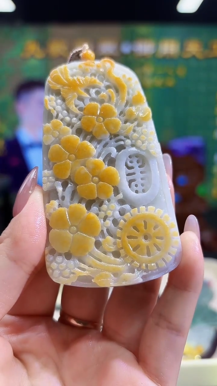 定制翡翠未镶嵌0528/Y/发其一件/