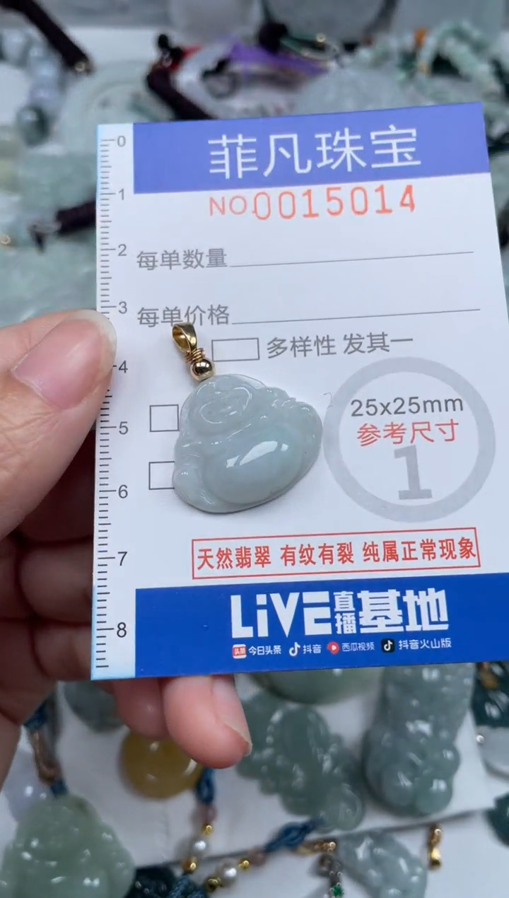 颈饰未镶嵌翡翠15014