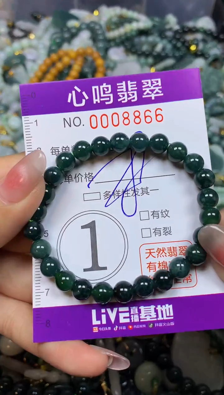 【闪购商品】翡翠颈饰未镶嵌闪购008866