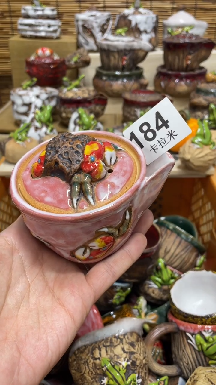 爱***?184精美粗陶手工柴烧