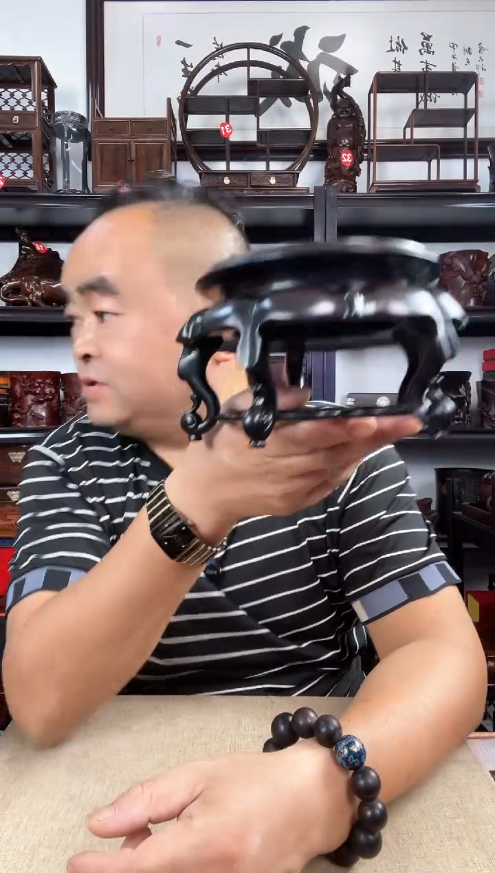 木隐木香几老李红木工艺品