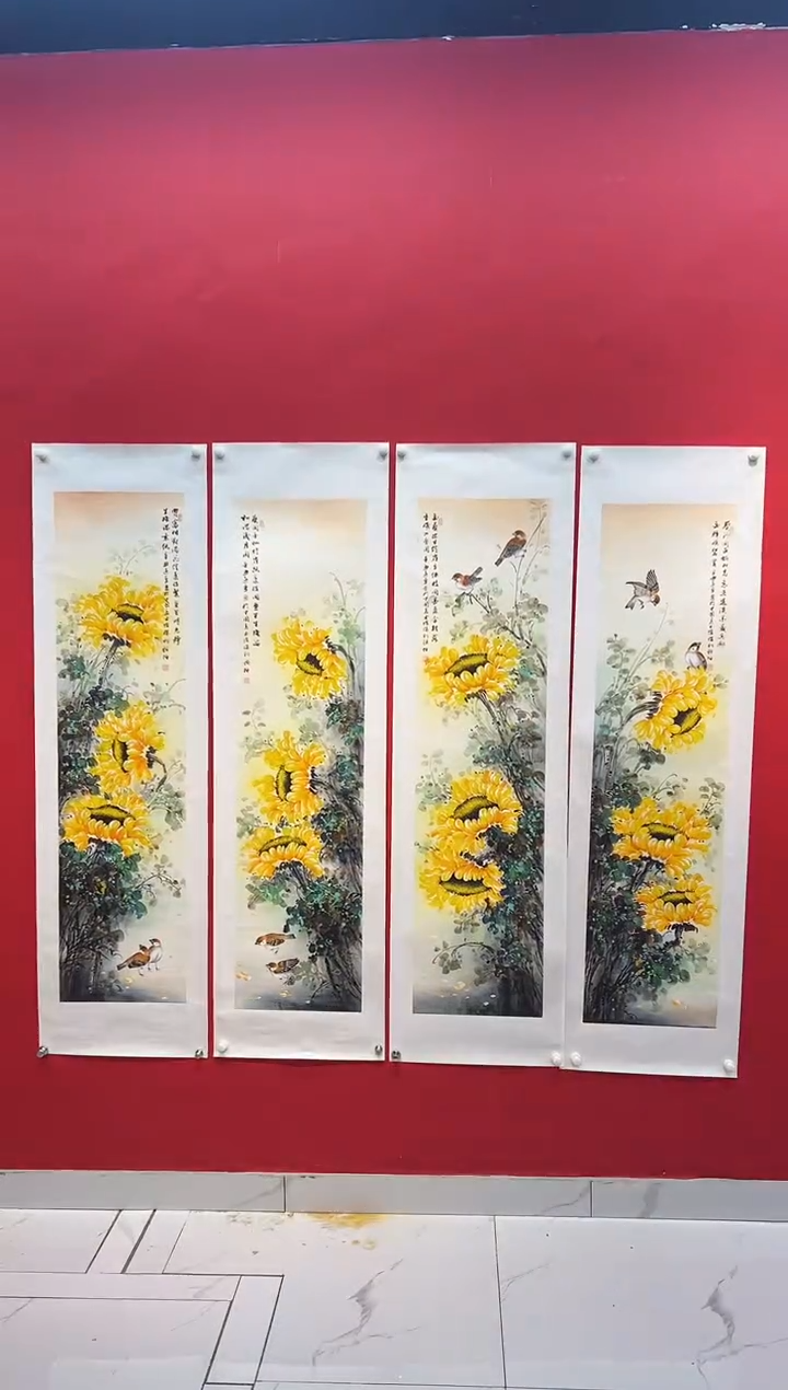 国画画家陆远华纯手绘原作