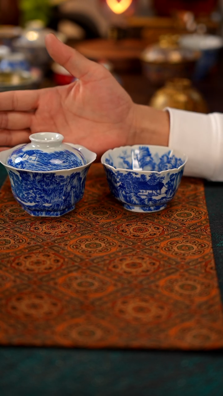 清*园景德镇窑口茶器瓷