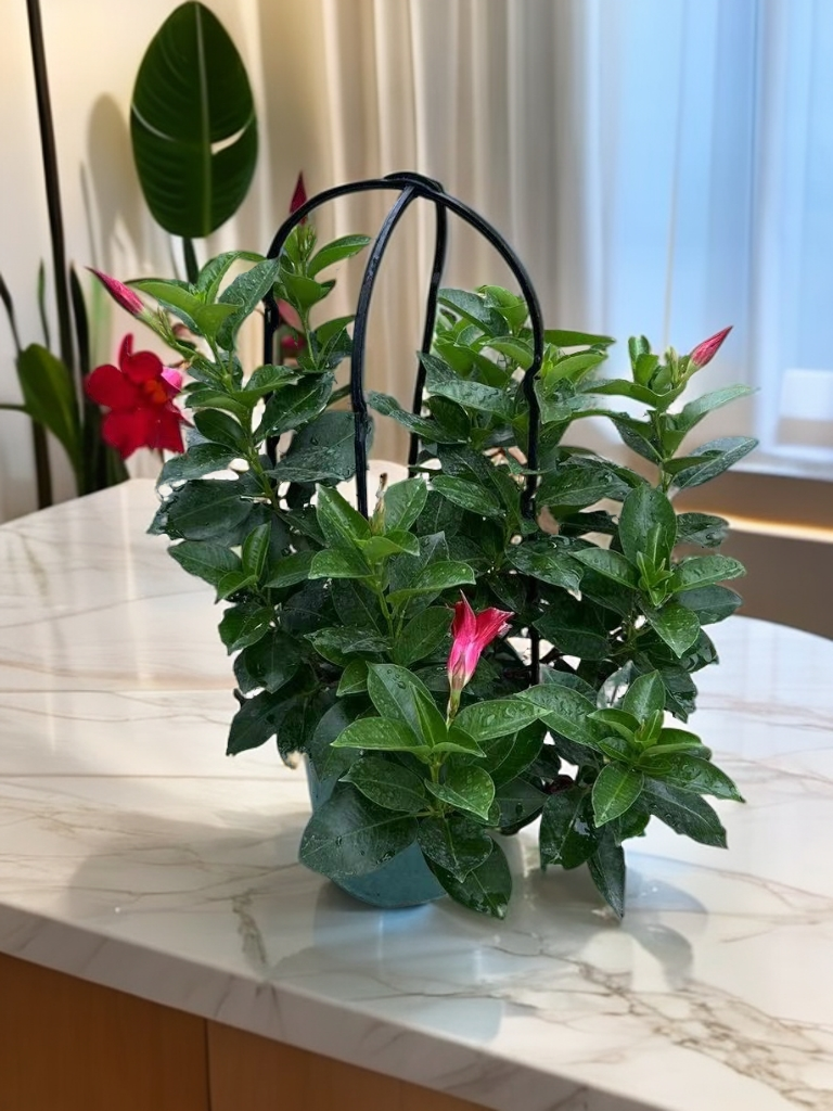 飘香藤双喜藤室内庭院阳台木本花卉攀爬植物盆栽净化空气四季开花