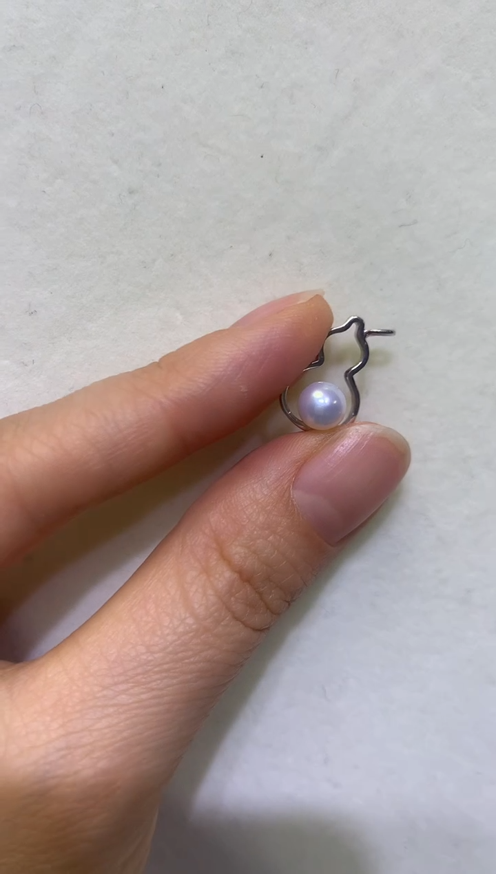 【闪购商品】淡水珍珠颈饰未镶嵌淡水珍珠吊坠多样性发一