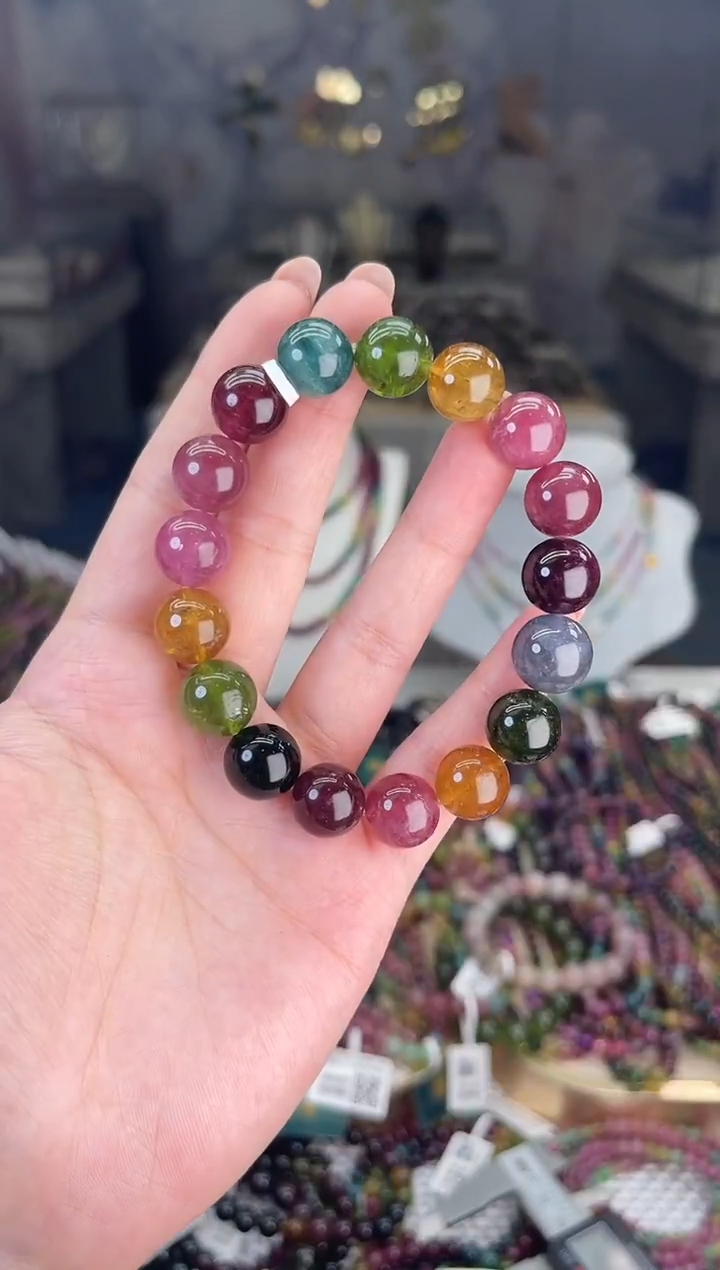 【闪购商品】碧玺/未镶嵌12mm+碧玺单圈多样性发货