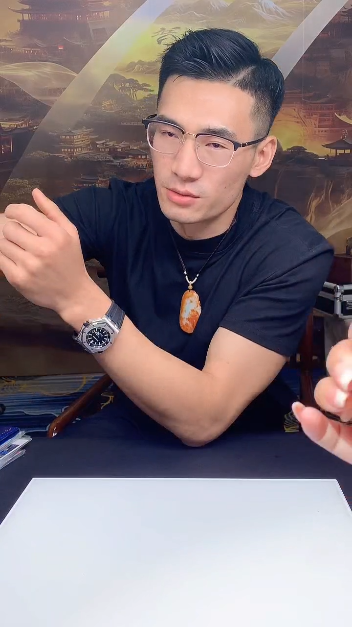 【闪购商品】定制翡翠未镶嵌1085xx-毛货挂件