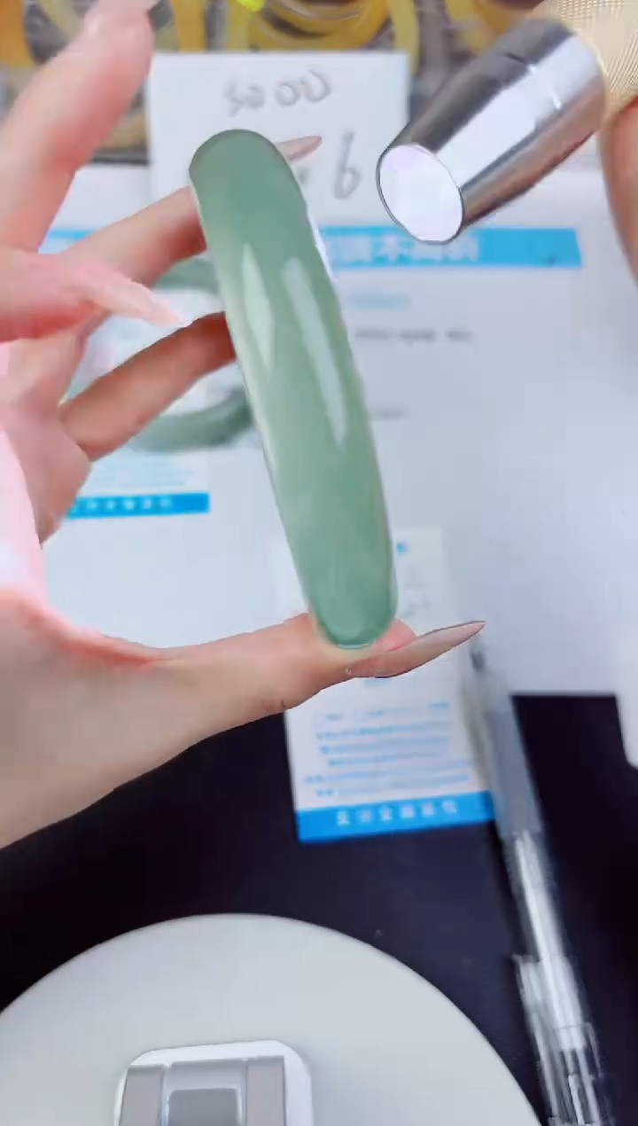 未镶嵌手镯石英质玉15--圈口60