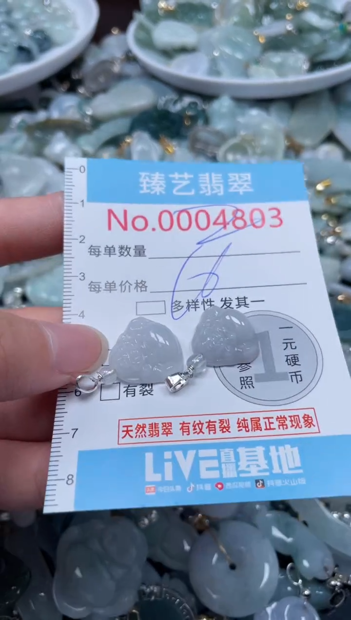 颈饰未镶嵌翡翠4803