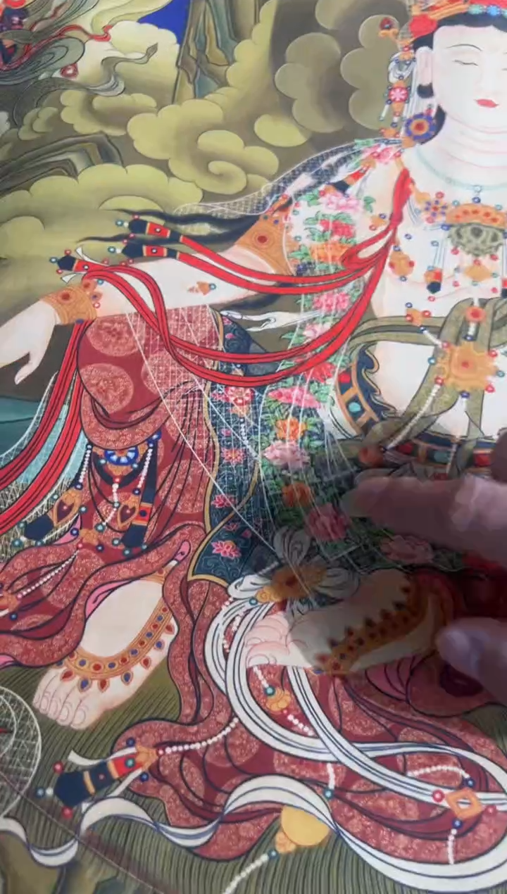 卷轴画卷轴画奥奥的唐卡