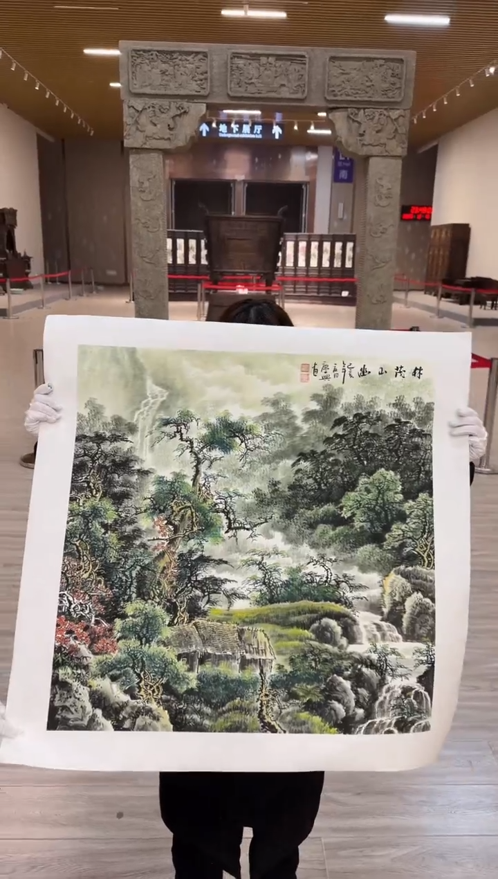 国画40赵隆轩美术馆李庆兴老师作品