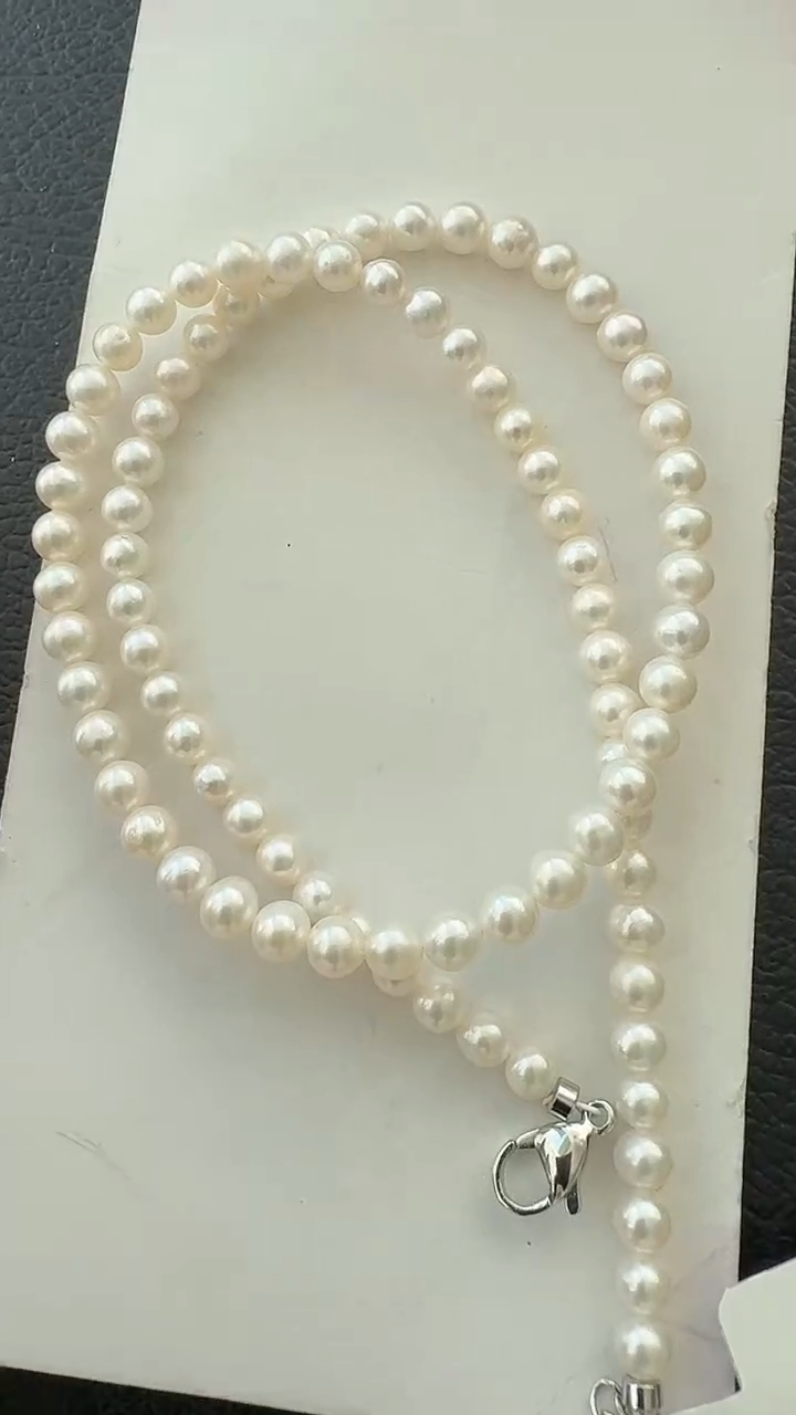 未镶嵌荣倩淡水珍珠项链