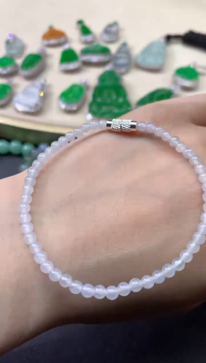 【闪购商品】翡翠手串未镶嵌54天然A货翡翠